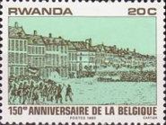 Scene from belgian independence war