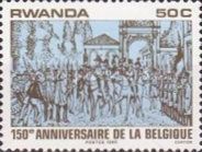 Scene from belgian independence war