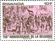 Scene from belgian independence war