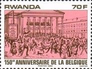 Scene from belgian independence war