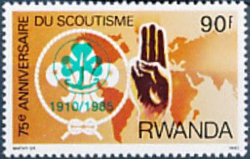 Scouting Greeting - overprint