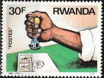Hand-canceling letters