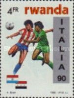 Paraguay, Iraq - overprint