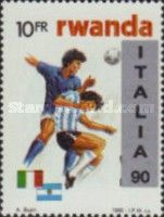 Italy, Argentina - overprint