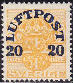 Overprint Airmail
