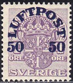 Overprint Airmail