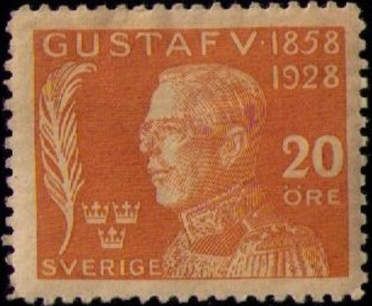 King Gustav V - 70th Birthday
