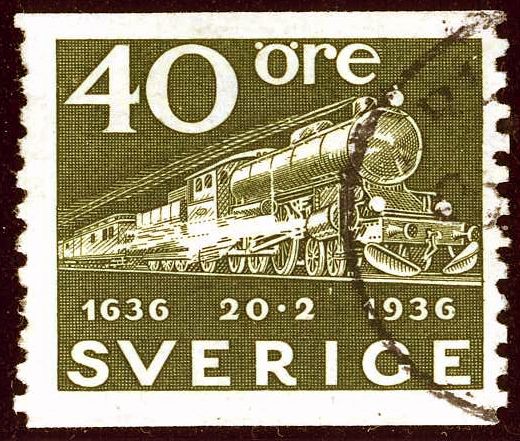 Class F steam locomotive and mail train