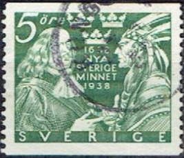 Governor Johan Printz (1592-1663) and Native