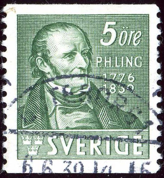 Per Hendrik Ling (1776-1839) gym pedagogue