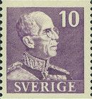 King Gustav V (type I "small" 10)