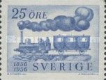 Steam Locomotive, Fryckstad and Passenger Carriage