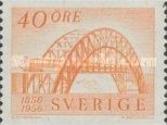 Type XOa5 electric train on Arsta Bridge, Stockholm
