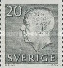 King Gustaf VI Adolf - with imprint