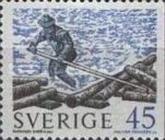 Floating logs