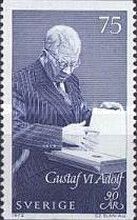 King Gustaf VI Adolf - 90th.Birthday