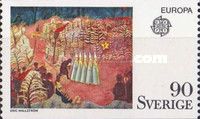 New Year at Skansen (1918) by Eric Hallström