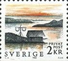 Archipelago with decorated landing stage