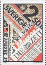 Foreign newspapers using Swedish newsprint
