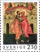 Joachim & Anna; School of Yaroslavl (17th century icon)