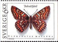 Scarce Fritillary (Euphydryas maturna)
