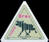 Elk-shaped bar code