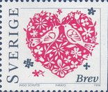 Heart with Love Birds
