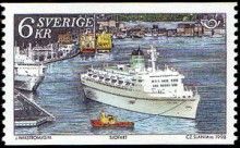 Norden 1998: Albatros (cruise ship) in Stadsgard Harbour