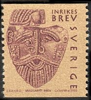 Face-shaped pendant, Birka