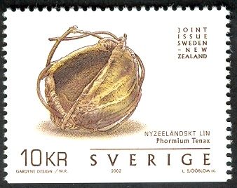 Flax basket (Willa Rogers)