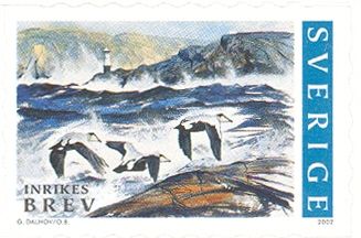 Stormy Sea and Common Eider (Somateria mollissima)