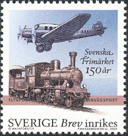 Swedish Stamps - 150 Years