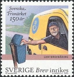 Swedish Stamps - 150 Years