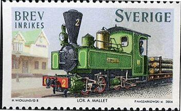 A. Mallet locomotive