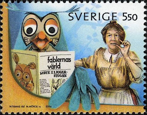 Characters of chaines for children in Sweden