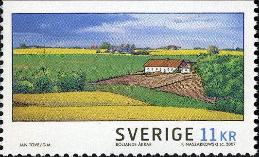 Landscapes in Summer, Rape Fields in Schonen