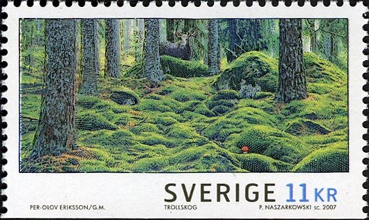 Landscapes in Summer, Enchanted Woods - Sveafall Nature Park