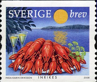 Summer gastronomy: crawfish & wine