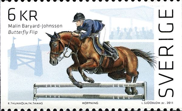 Malin Baryard-Johnsson on Butterfly Flip
