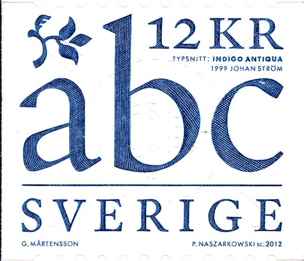 Fonts: Indigo Antiqua