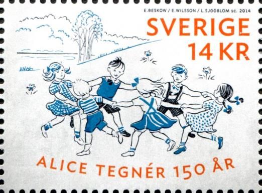 Alice Tegnér 150th birth anniversary