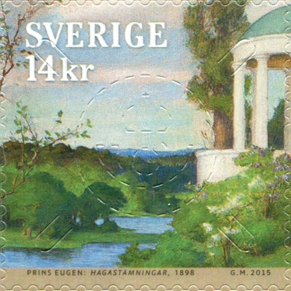 "Moods in Haga" by Prince Eugen(1865-1947)