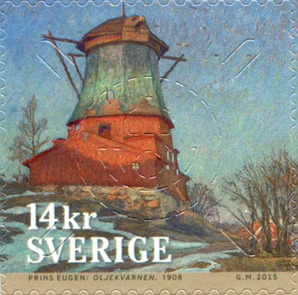 "Oil Mill" by Prince Eugen(1865-1947)