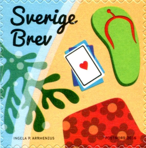 Sandal and Cards