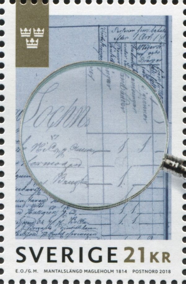 Mantallslängd Magleholm 1814