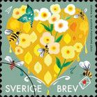 Greetings Stamps : Hearts and Flowers
