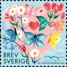 Greetings Stamps : Hearts and Flowers