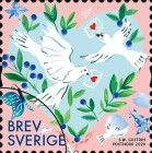 Greetings Stamps : Hearts and Flowers