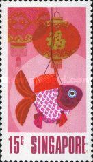 Chinese New Year - Carp and Lanterns