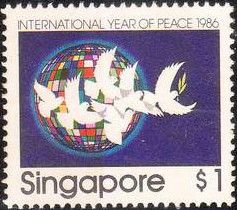Doves and globe